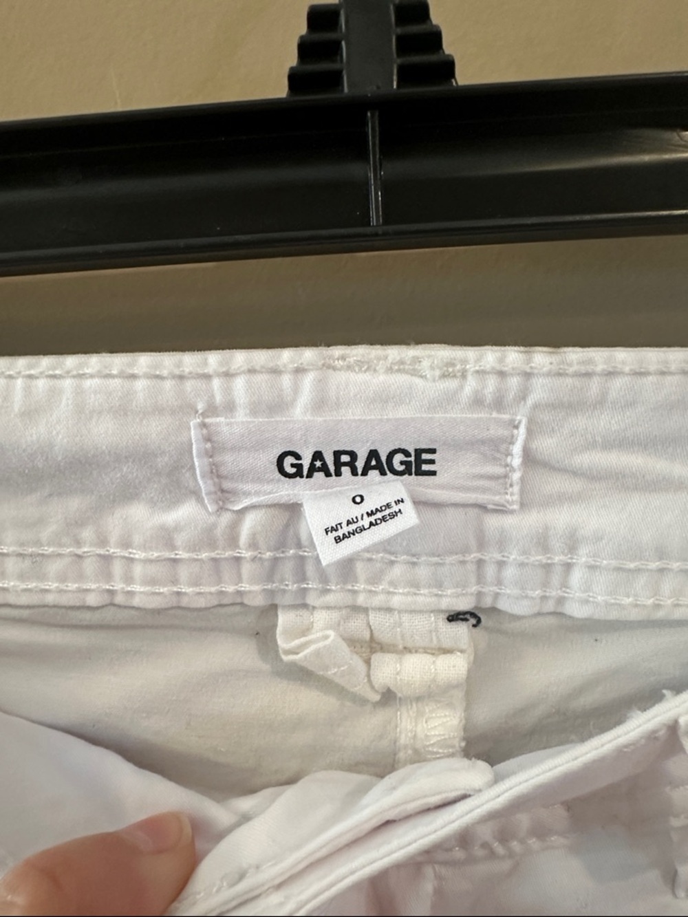 Garage cargo white pants - Picture 4 of 5